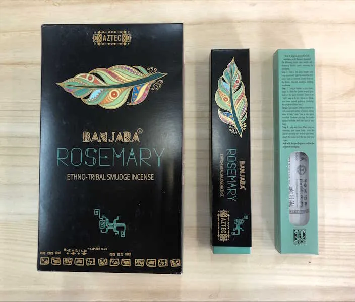 Incienso tribal romero