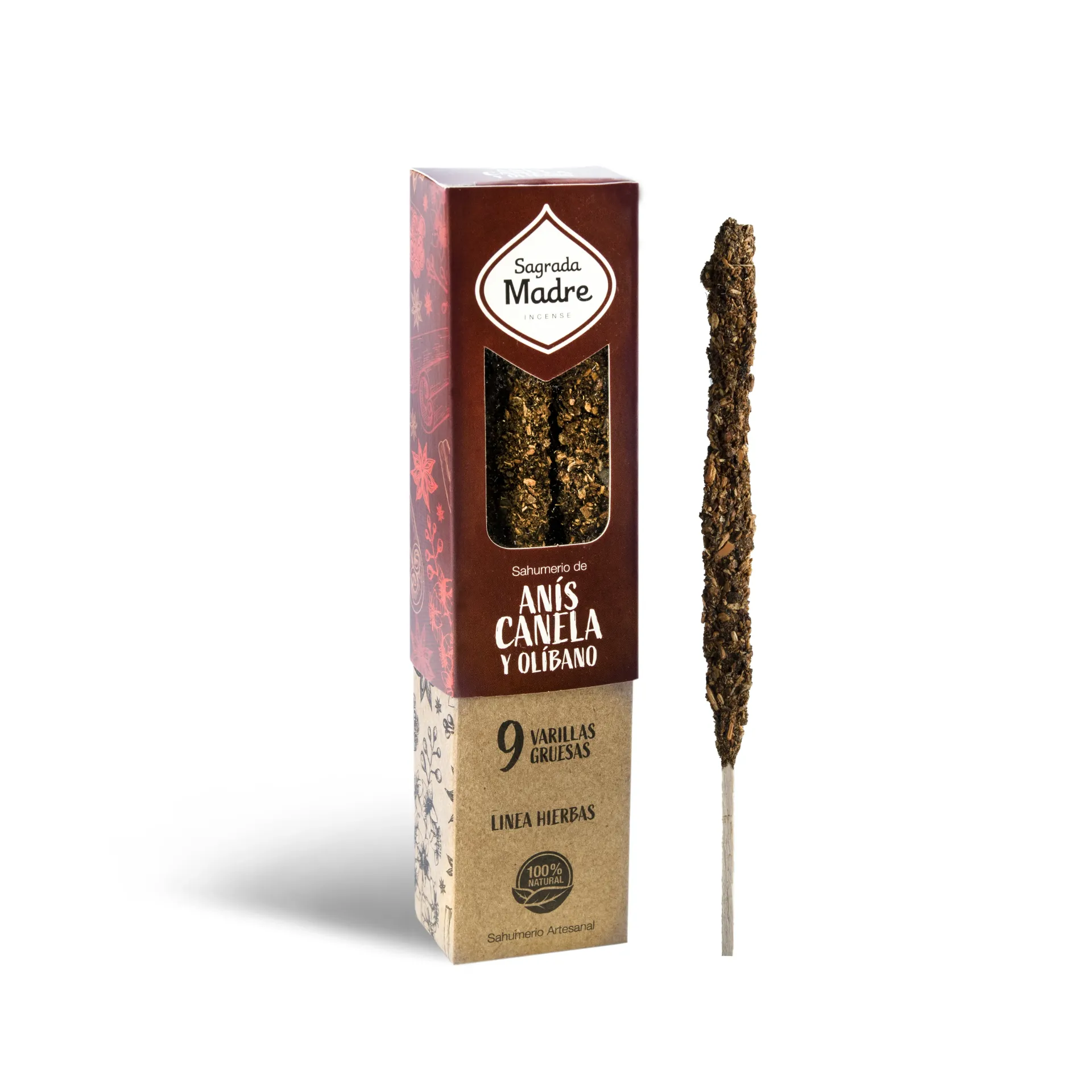 Incienso anís, canela y olíbano